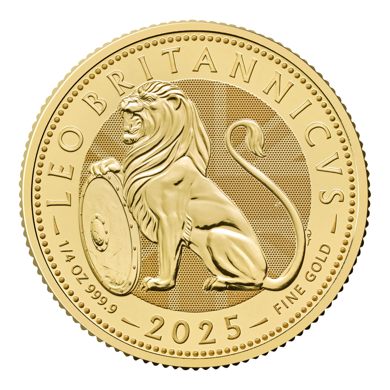 British Lion 2025 UK 1/4oz Gold Bullion Coin