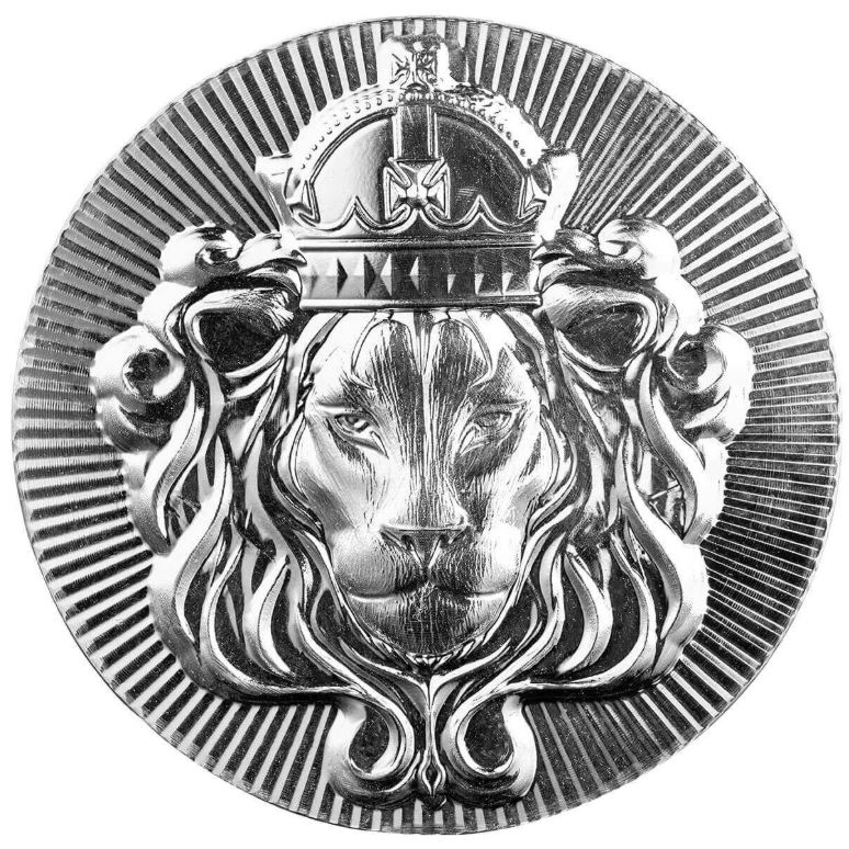 Scottsdale Lion 100g  Silver Stacker Round